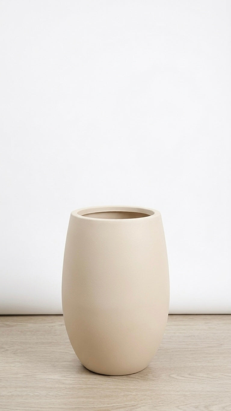 THE BARREL POT |40X70 CM | TEXTURED / MATTE FINISH