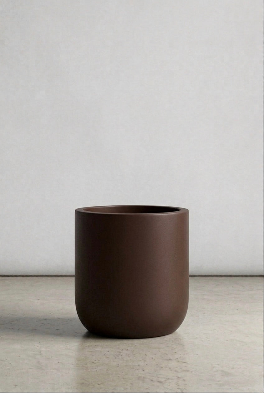 Luxurious Handcrafted Pot | 40x40 cm | Pristine White | Matte Finish