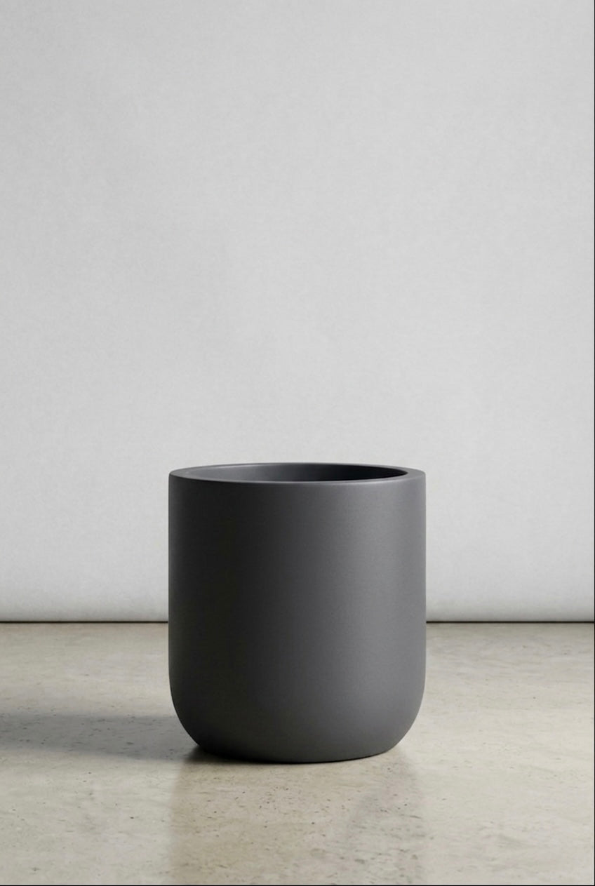Luxurious Handcrafted Pot | 40x40 cm | Pristine White | Matte Finish